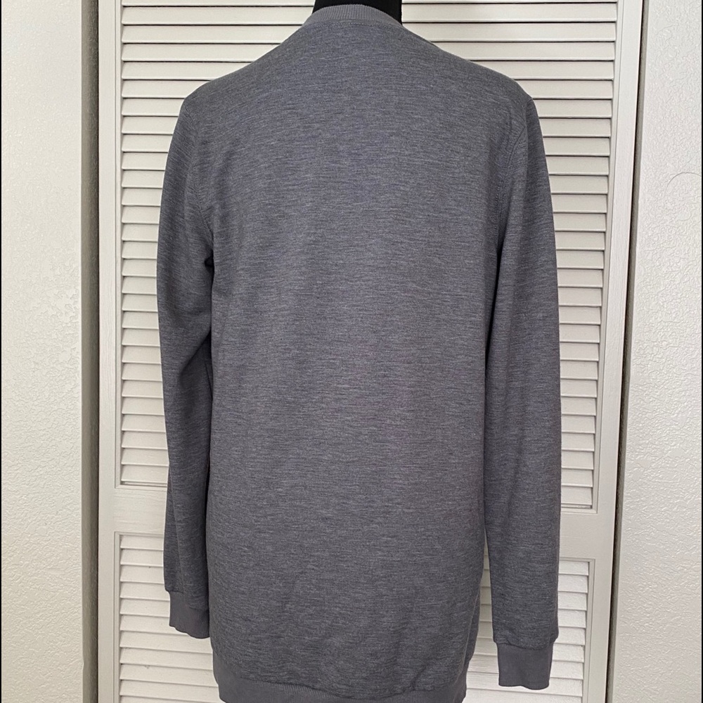 Long Gray Sweatshirt - Picture 2 of 4